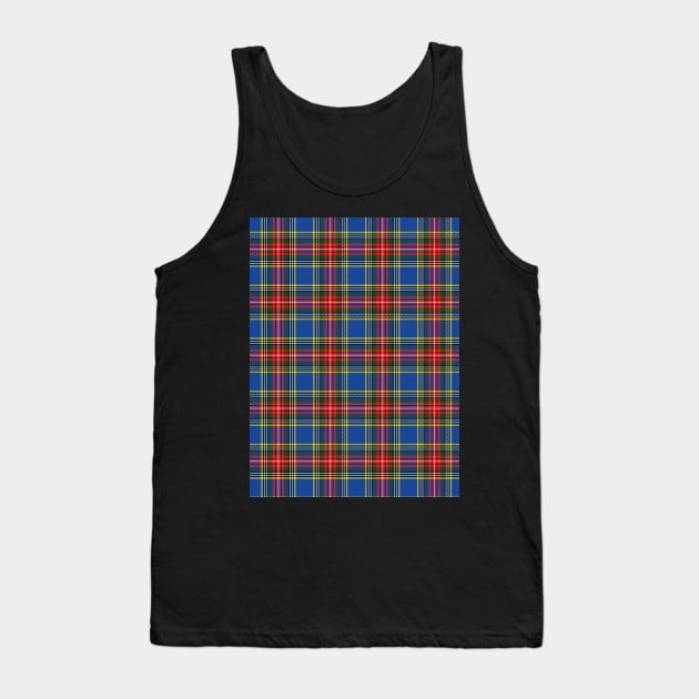 MacBeth Modern Plaid Tartan Scottish Tank Top by ScottishShop